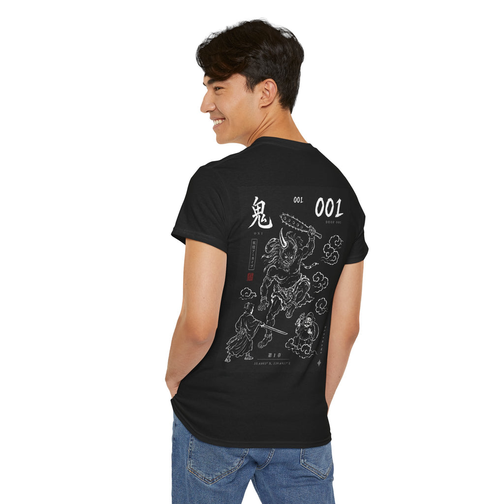 Oni Art Tee — Japanese Illustration T-Shirt