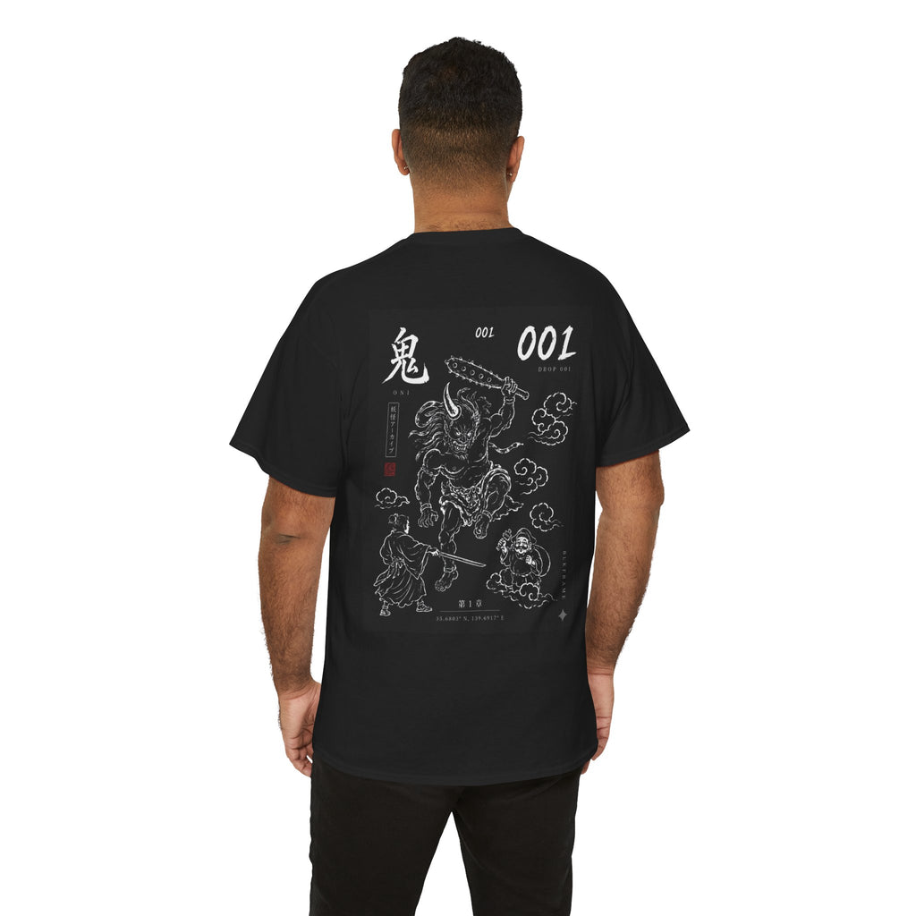Oni Art Tee — Japanese Illustration T-Shirt