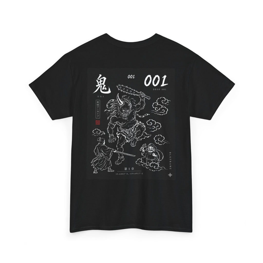 Oni Art Tee — Japanese Illustration T-Shirt