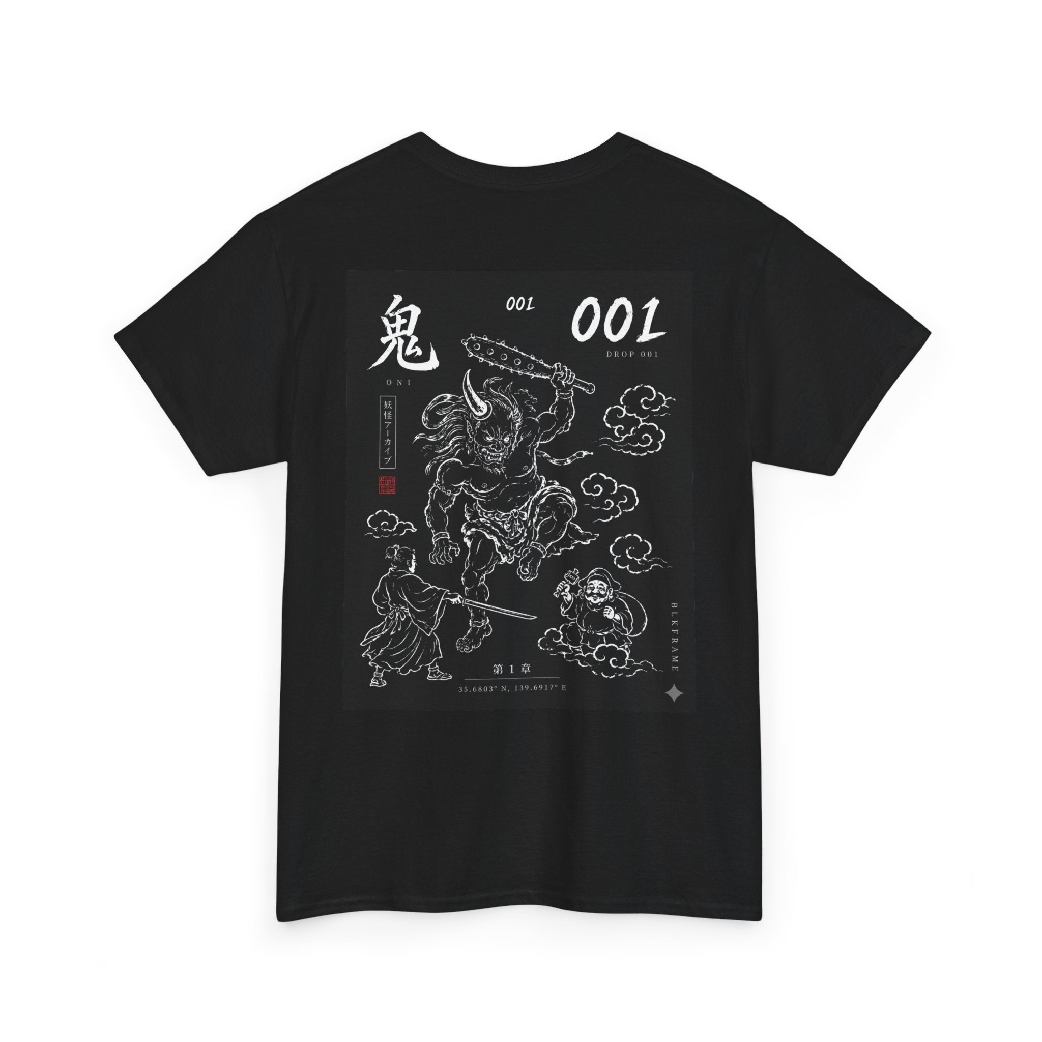Oni Art Tee — Japanese Illustration T-Shirt